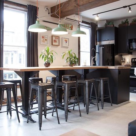 Le Bed & Cocktail - Appartement Sur L'Avenue Du Mont-Royal Монреал Екстериор снимка